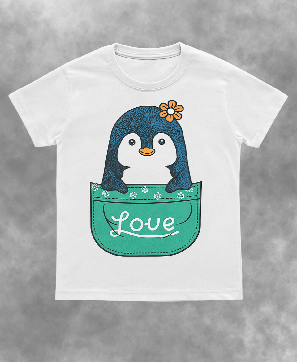 Cute Penguin Tee for kids